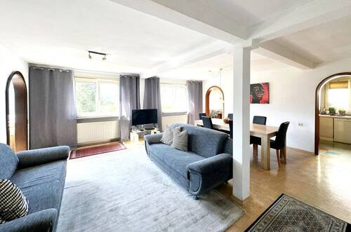 Wohn-/Esszimmer, Blick 2, EG - 