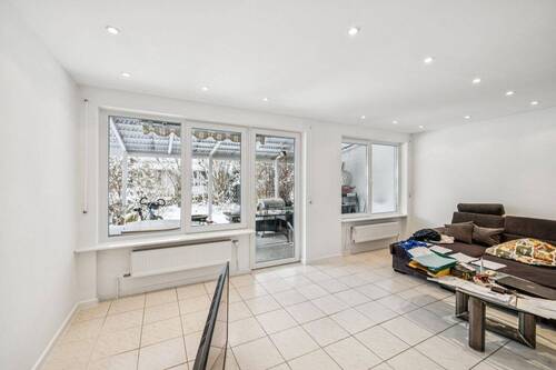 Wohnzimmer - Reihenmittelhaus mit 132,50 m&sup2; in Wörth / Hörlkofen zum Kaufen