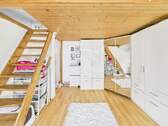 Schlafzimmer mit Spitzboden - 
