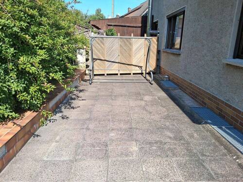 Terrasse - 5 Zimmer Doppelhaushälfte in Greiz