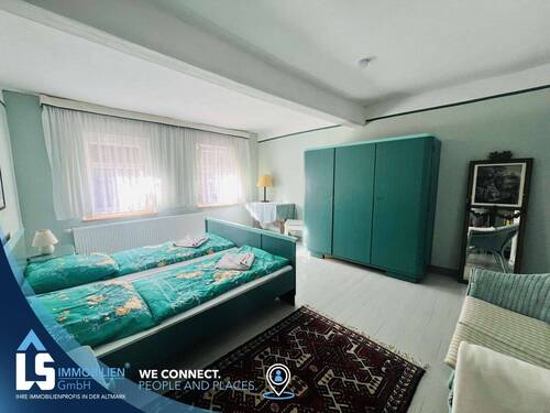 Schlafen EG - 8 Zimmer Einfamilienhaus in Werben