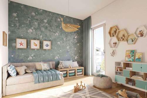Kinderzimmer - 4 Zimmer Etagenwohnung zum Kaufen in Berlin