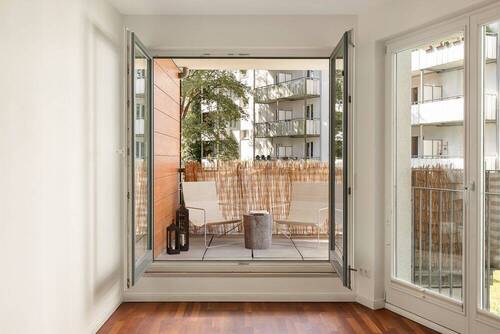 Loggia zum Innenhof - 4 Zimmer Etagenwohnung zum Kaufen in Hamburg