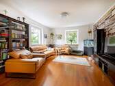 Wohnzimmer EG - Mehrfamilienhaus, Wohnhaus mit 294,00 m² in Karlsruhe / Weiherfeld-Dammerstock zum Kaufen