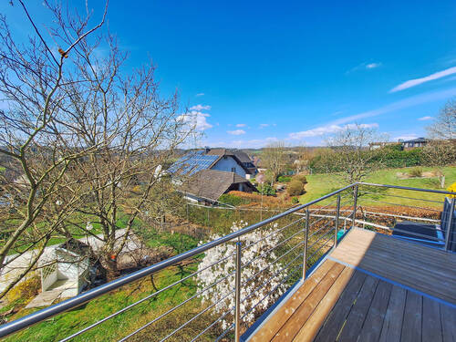 Fernsicht vom Balkon - 