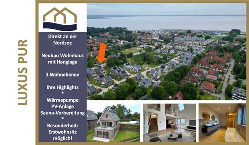 Bild 1 - Mit dem Hang zum Luxus - Exklusives Wohnen auf drei Ebenen direkt an der Nordsee!