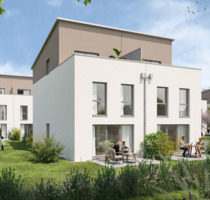 Nur noch eine DHH frei - perfekt für junge Familien | 6 Zi. mit Terrasse & Dachterrasse | KfW40 mit QNG - Hausen