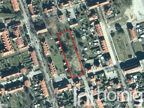 Luftbild - Baugrundstück mit Potenzial - gestalten Sie Ihr Zuhause in Lauta