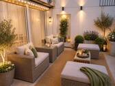 Terrasse_AI - Terrassenwohnung mit 83,00 m&sup2; in München zum Kaufen