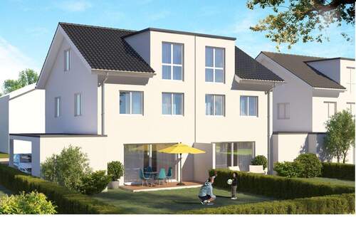 Ansicht - Doppelhaushälfte mit 136,00 m&sup2; in Schlangen zum Kaufen