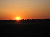 Sonnenuntergang vom gr. Balkon - 
