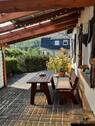 Terrasse an Garage - 