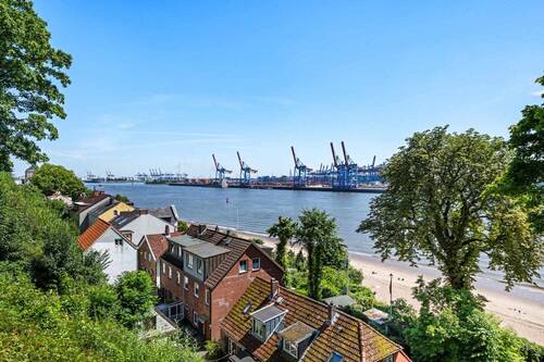 Der Elbstrand vor der Tür! - 