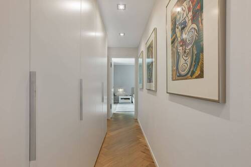 Blick in den Schlafbereich - 