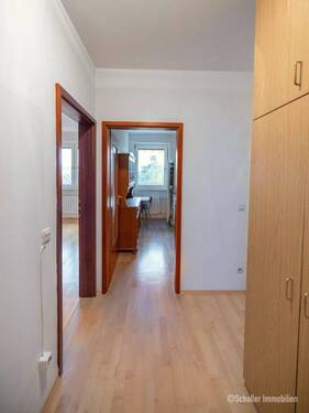 Eingangsbereich Flur - Etagenwohnung mit 56,00 m² in Röthenbach zum Kaufen