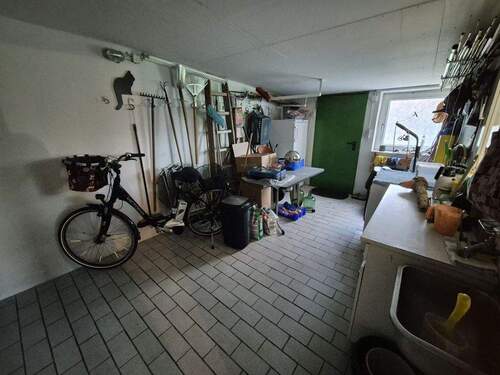 Werkstatt im Erdgeschoss - 