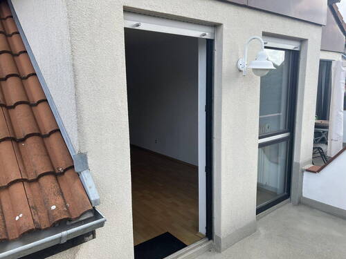 Balkon Sicht auf Wohnz. - 