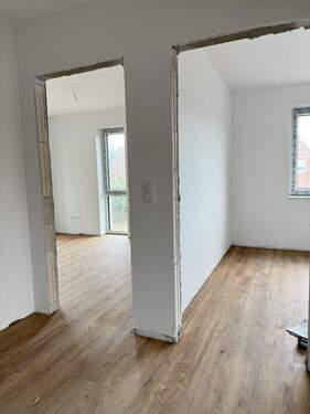 Flur, Büro, Schlafen - 3 Zimmer Etagenwohnung in Werlte