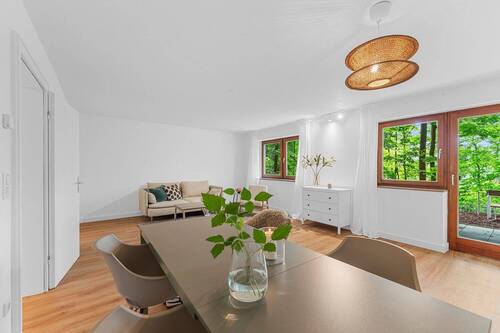 Essbereich - Etagenwohnung mit 67,60 m² in Unterföhring zur Miete