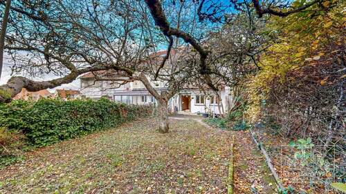 Garten mit Obstbaum - 