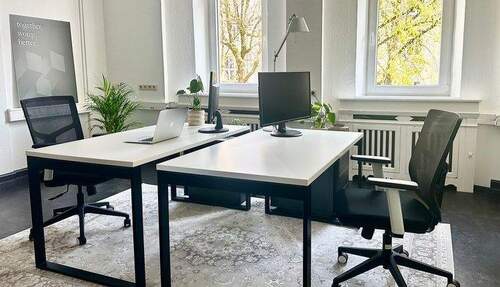 Musterbüros mit Ausstattung - Aachen Teambüro (12 Plätze) - möbliert & all inclusive, 247