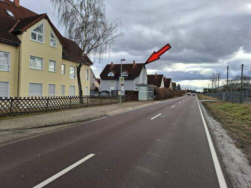 Zufahrtsstraße von Ascherleben Richtung Westdorf - 