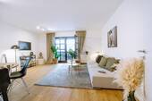 Wohnzimmer - 3:0 für den Stieglitzweg - 3 Zimmer, 3 Balkone, keine Maklerkosten