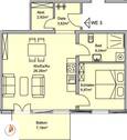 Grundriss WE 3 - 