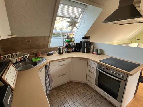 Küche - Etagenwohnung mit 63,00 m&sup2; in Bad Vilbel zur Miete