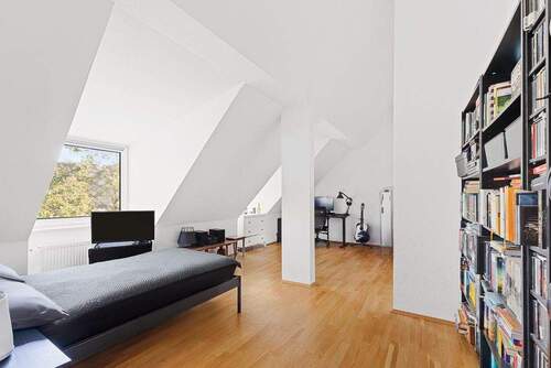 Schlafzimmer 1 - Etagenwohnung mit 46,00 m² in Hamburg / Barmbek-Nord zum Kaufen