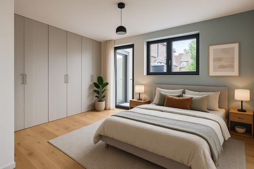 Visualisierung-Schlafen-GG - 4 Zimmer Etagenwohnung in Filderstadt