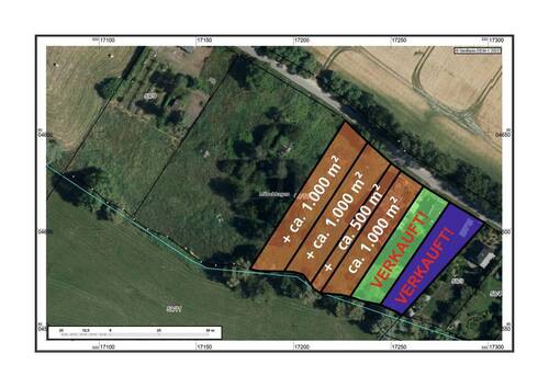 Lageplan - Grundstück in Mönchhagen zum Kaufen