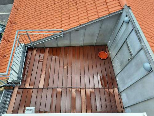 Dachterrasse - 3 Zimmer Terrassenwohnung in Kochel am See