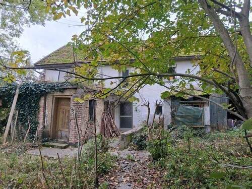 Blick hinter das Haus 2. Bild - Einfamilienhaus mit 235,00 m² in Roßbach zum Kaufen