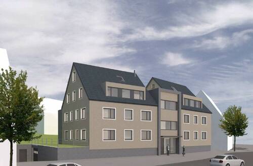 Frontansicht 2 - 3 Zimmer Etagenwohnung zum Kaufen in Wehingen