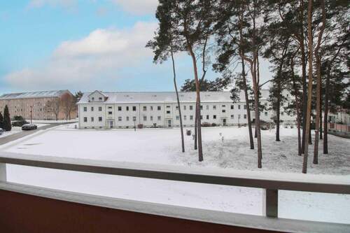 Blick vom Balkon - 3 Zimmer Einfamilienhaus in Rheinsberg