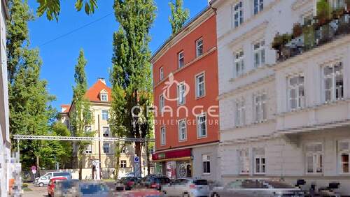 2 Seitenansicht - 1 Zimmer Mehrfamilienhaus, Wohnhaus in München