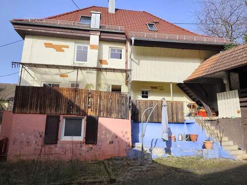 Hausansicht - 8 Zimmer Bauernhaus, Landhaus zum Kaufen in Friesenheim