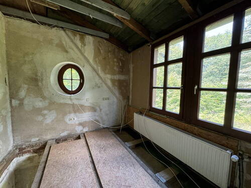 Gästezimmer oben entkernt - 
