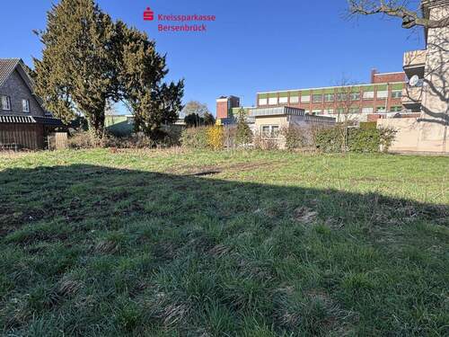 Baugrundstück Süd-West-Ansicht - 1 Zimmer Mehrfamilienhaus, Wohnhaus zum Kaufen in Quakenbrück