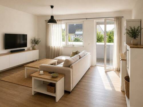 Bild 2 - 3 Zimmer Etagenwohnung zur Miete in Borgholzhausen