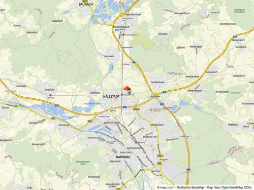 Kartenausschnitt - 