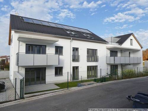 Ansicht Süd - Etagenwohnung mit 85,10 m² in Isen zur Miete