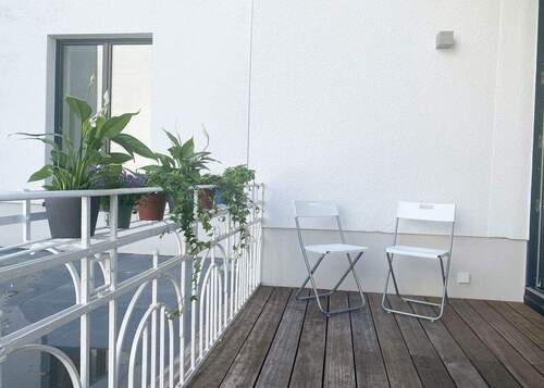 8 qm Dachterrasse - 