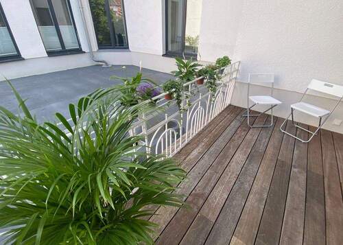 8 qm Dachterrasse - 