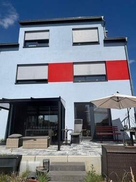 Haus mit Terasse - Wunderschönes neues energie-effizientes Haus (BJ23; EFH 55) zur Miete am Leipziger Stadtrand