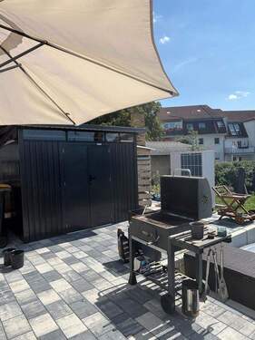 Terasse - 6 Zimmer Doppelhaushälfte zur Miete in Leipzig