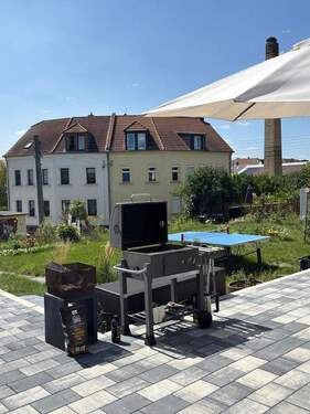 Garten - 6 Zimmer Doppelhaushälfte in Leipzig