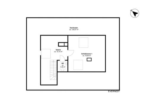 Dachgeschoss - 