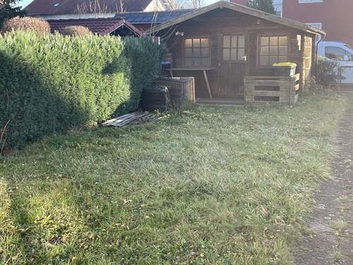 Blick in den Garten - 4 Zimmer Reihenmittelhaus zum Kaufen in Türkheim